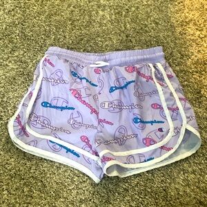 Girls large champion shorts